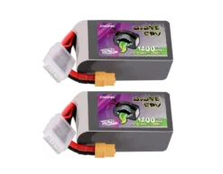 2 x OVONIC (REBEL) 1400mAh 6S 150C XT60