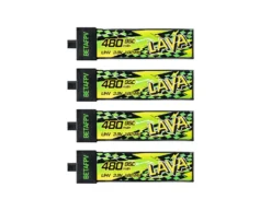 BetaFPV Lava II 480mAh 1S 95C HV (4pcs)