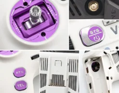 Vizualizare alternativă a HelloRadioSky T12 CNC MAX Alb-Mov